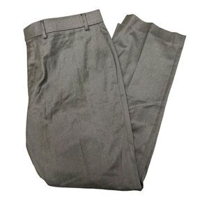 Lauren‎ Ralph Lauren 38x30 Men's Brown Wool Flat Front Dress Pants